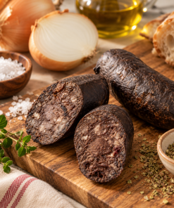 Alternative view of Morcilla de Cebolla - Onion Blood Sausage