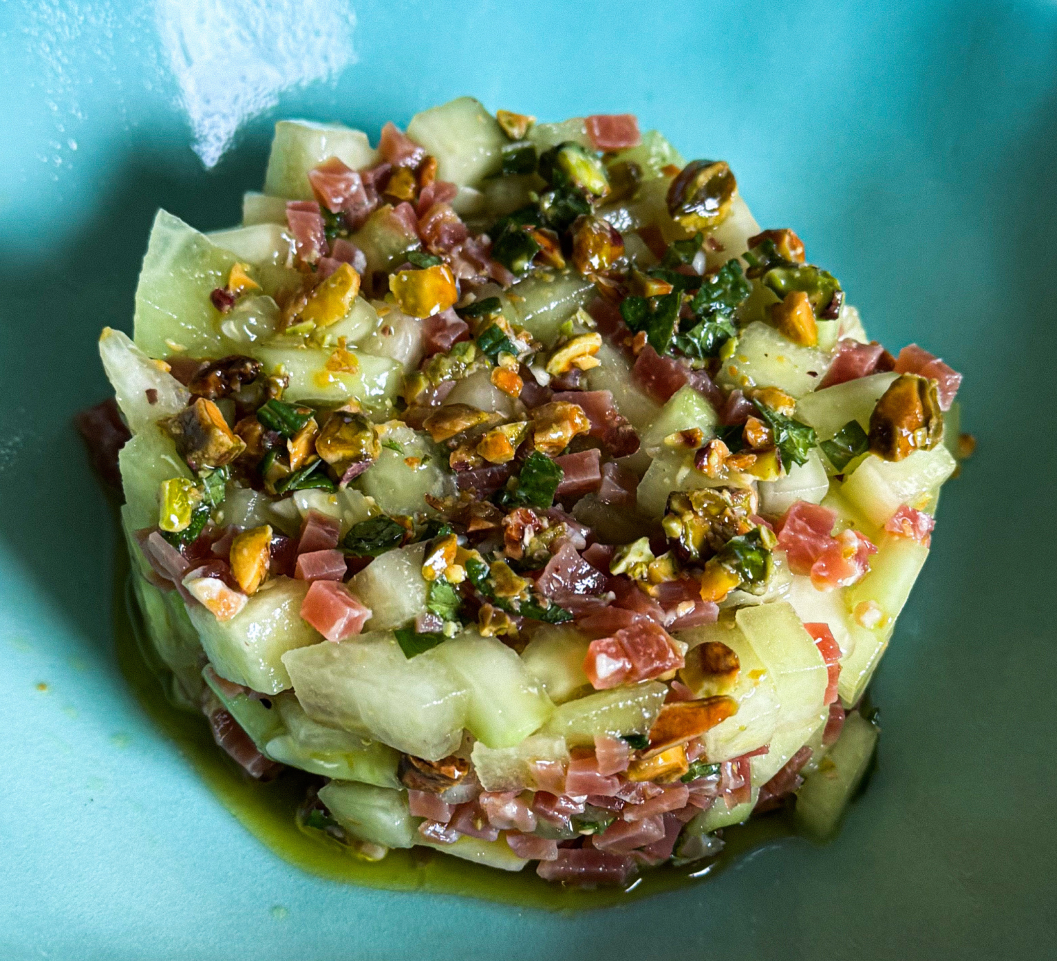 Tartar Melon con Jamon