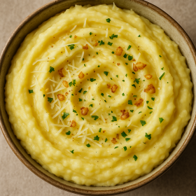 Manchego Mashed Potatoes