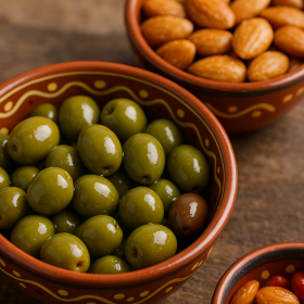 Spanish Olive & Almond Platter