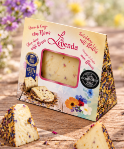 Sheep milk cheese with edible flower petals, 200g